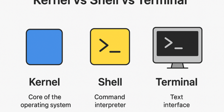 Kernel vs Shell vs Terminal - The Clear Explanation for Beginners